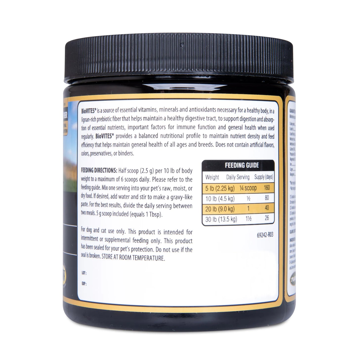 BioVITES - Complete Multi-Nutrient Supply for Pets, 3.5lbs