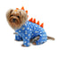 Polka Dots DINO Fleece Hooded Bodysuit/Pajamas: Fun and Comfortable Pet Apparel