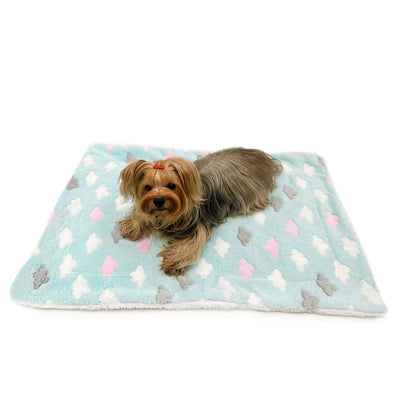 Ultra Plush Fluffy Clouds Blanket - Soft, Warm Cover for Pets