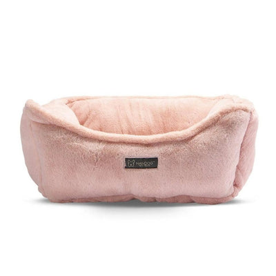 NANDOG Cloud Reversible Bed in Pink - Comfortable Pet Bed