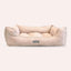 NANDOG Poplin Large Reversible Dog Bed - Sophisticated & Comfortable