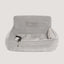 NANDOG Bling Dog Car Seat in Light Grey - Luxurious and Safe Pet Travel Solution