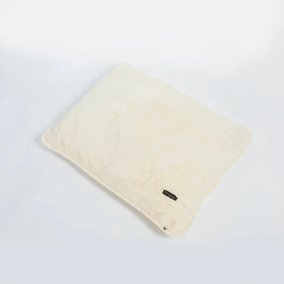 NANDOG Cloud Large Pillow Pet Bed - Comfy and Durable Dog Bed in Ivory