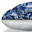 Vintage Nautical Toile Duvet-Style Dog Bed - Comfortable and Stylish