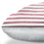 Marblehead Light Red Ticking Stripe Farmhouse Duvet Style Dog Bed - Comfortable and Stylish Pet Bed