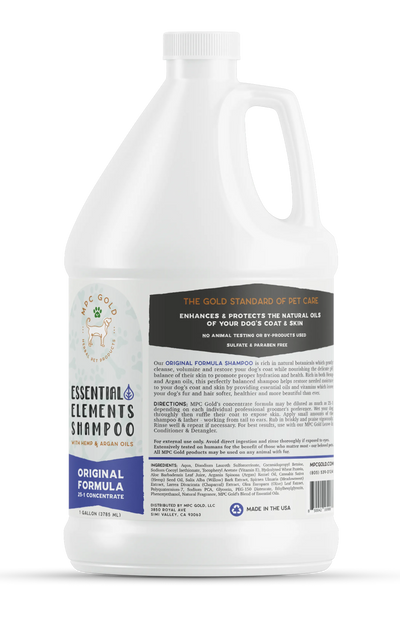 Original Formula Concentrated - Hemp & Argan Oil Dog Shampoo