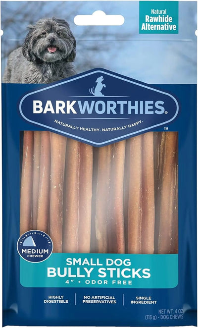 Barkworthies Odor Free Bully Stick - Nutritious & Delicious