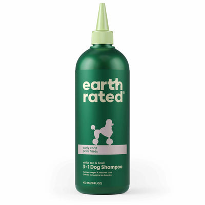 Earth Rated 3 in 1 Dog Shampoo for Curly Coats - Cleans, Hydrates, and Deodorizes