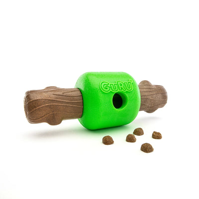 GURU Interactive Spin & Treat Stick - Durable Enrichment Dog Toy