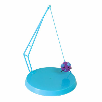 KONG Cat Active Eight Track - Interactive Cat Toy with Rattling Balls