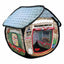 KONG Play Spaces Bungalow Cat Toy - Cozy Hideaway with Springy Toy