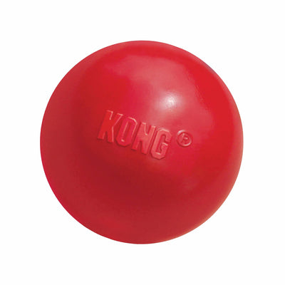 KONG Ball w/Hole - Durable Dog Fetch Toy with High Bounce