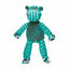 KONG Floppy Knots Hippo - Interactive Dog Rope Toy for Thrashing Fun