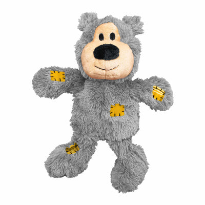 KONG Wild Knots Bear XL - Plush Dog Rope Toy for Large Dogs