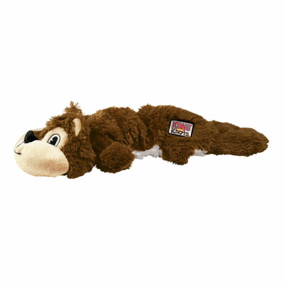 KONG Scrunch Knots Squirrel - Stimulating Dog Rope Toy for Interactive Play