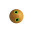 KONG Bamboo Feeder Ball Dog Toy for Treat Dispensing and Play