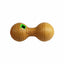 KONG Bamboo Feeder Dumbbell Dog Toy for Treat Dispensing and Play