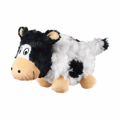 KONG Barnyard Cruncheez Large Plush Dog Toy - Crunchy, Cuddly Fun