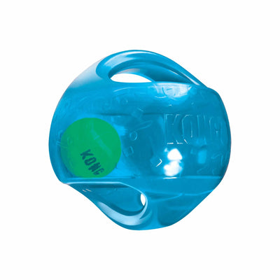 KONG Jumbler Ball Dog Enrichment Toy - Interactive & Squeaky, Large/XL Size