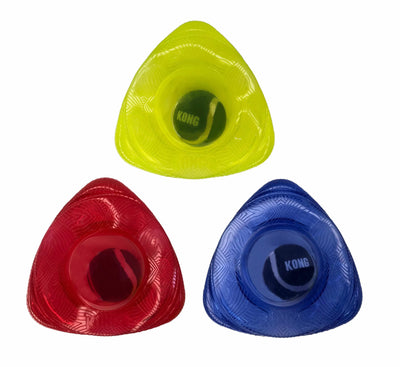 KONG Jumbler Flinger Dog Enrichment Toy - Interactive and Fun