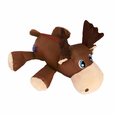 KONG Cozie Ultra Max Moose Medium Toy - Deluxe Plush for Indoor Play