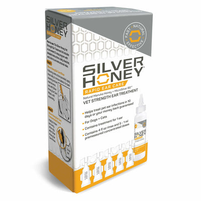 Absorbine Silver Honey Rapid Ear Care Treatment - Vet Strength and Effective