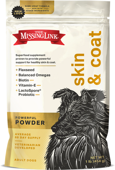 The Missing Link Original Skin & Coat Dog Supplement - Nourishing and Natural