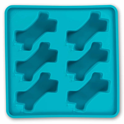 Messy Mutts Framed Silicone Popsicle Mold - Bone Shape, Interactive