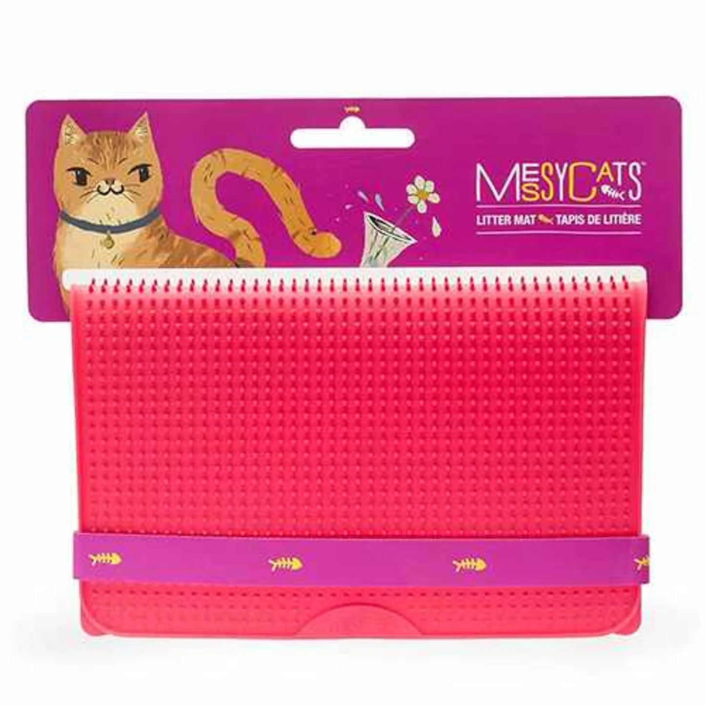 Messy Cats Silicone Litter Mat - Keep Your Floors Clean
