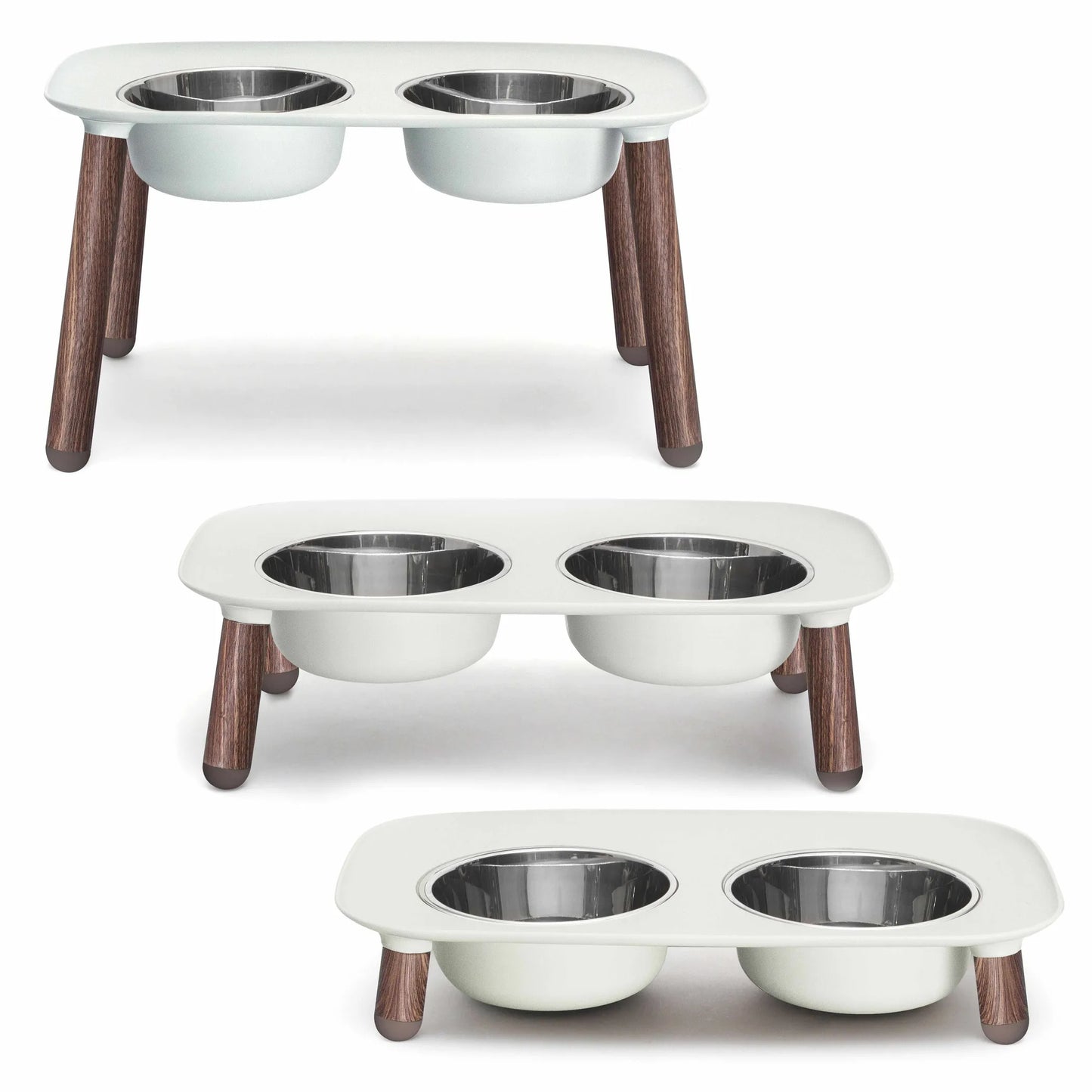 Messy Mutts Adjustable Elevated Double Feeder - Grow with Your Dog