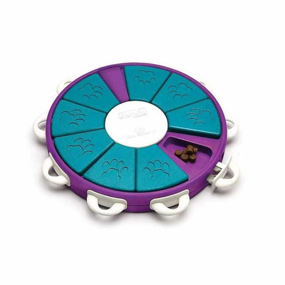 Nina Ottosson Dog Twister Interactive Treat Puzzle - Engaging Level 3 Dog Toy