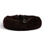 Best Friends by Sheri Shag Donut Dog Bed - Dark Chocolate
