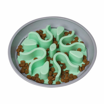 Outward Hound Fun Feeder - Interactive Wobble Slow Feeder Dog Bowl