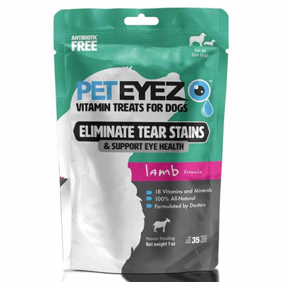 Pet Eyez Vitamin Treats - Natural Lamb Formula for Enhanced Dog Eye Health