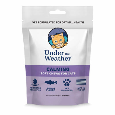 Under the Weather Cat Calming Chews - Natural Stress Relief Supplement