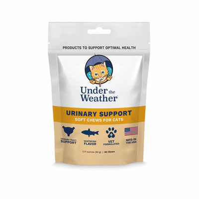 Under the Weather Urinary Support Soft Chews - Cat Supplement - 60 ct