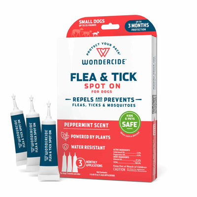 Peppermint Flea & Tick Spot On for Small Dogs | Natural Bug Repellent