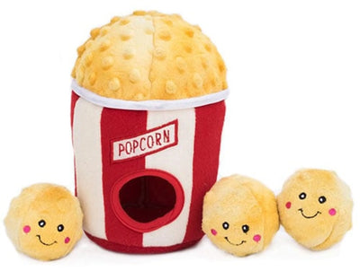 ZippyPaws Burrow Popcorn Bucket: Interactive Toy for Dogs