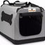 Zampa Portable Pet Crate with Carrying Case - High-Mobility Pet Kennel