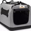 Zampa Portable Pet Crate with Carrying Case - High-Mobility Pet Kennel