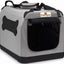 Zampa Portable Pet Crate with Carrying Case - High-Mobility Pet Kennel