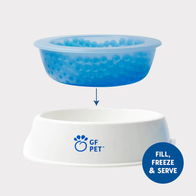GF Pet Ice Bowl - Keeps Your Pet's Water Cool