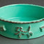 Carmel Ceramica Dog Food/Water Bowl - Durable and Convenient