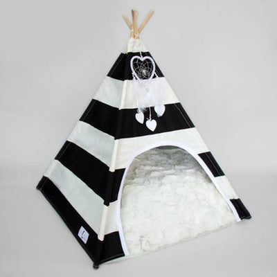 Sweet Dreams Teepee Pet Bed - Stylish and Comfortable