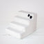 Luxury Dog Stairs - 6-Step, High-Density Foam