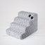 Luxury Dog Stairs - 6-Step, High-Density Foam