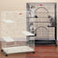 ProSelect Foldable Cat Cage - Secure and Spacious Pet Home