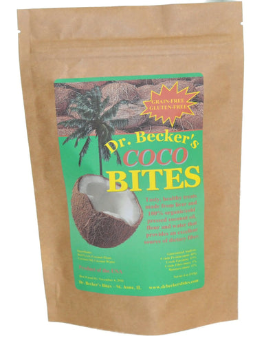Dr. Becker's COCO Bites, Natural Coconut Treat for Pets, 5 oz