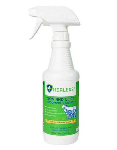 Healers Skin & Coat Grooming Spray - Natural Pet Care Solution