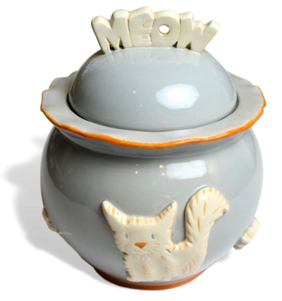 Cat Treat Jar - Stylish & Functional Storage Solution